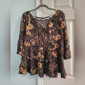 CRISS cross front with layers